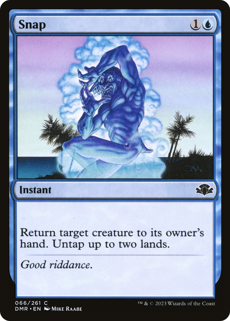 Snap [Dominaria Remastered] Foil