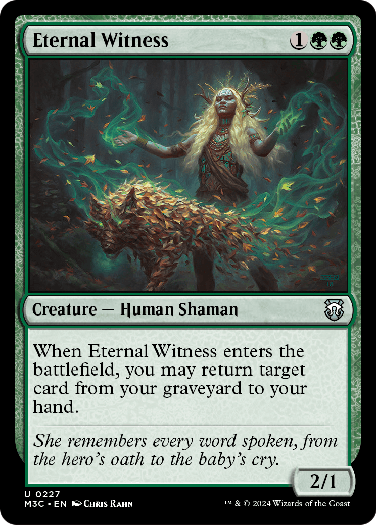 Eternal Witness (M3C-227) - Modern Horizons 3 Commander Foil