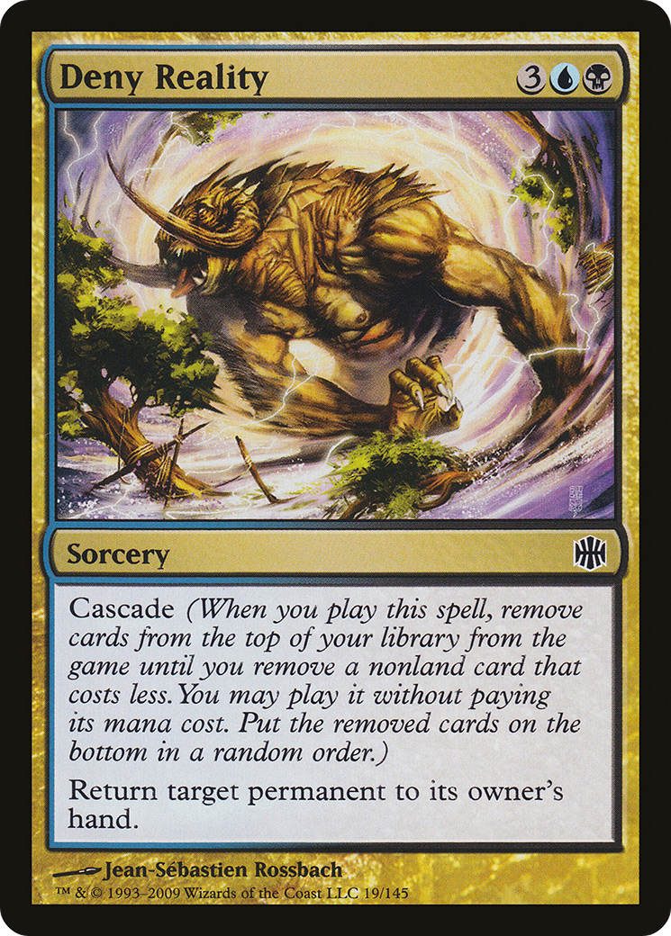 Deny Reality [Alara Reborn] Foil