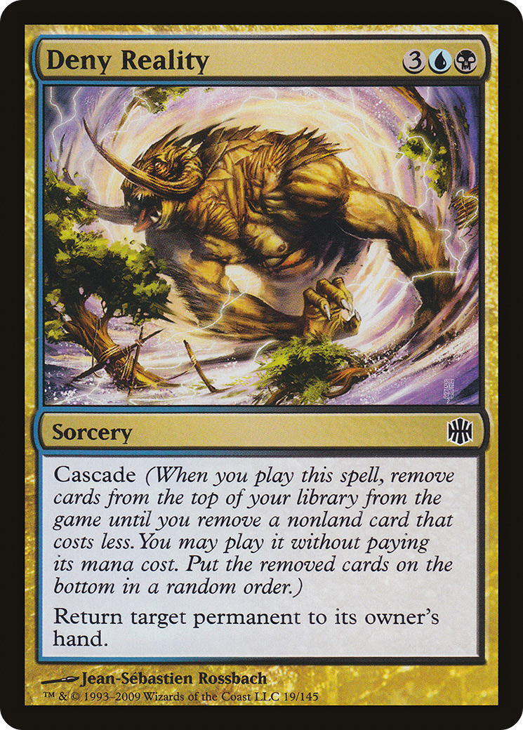 Deny Reality [Alara Reborn] Foil