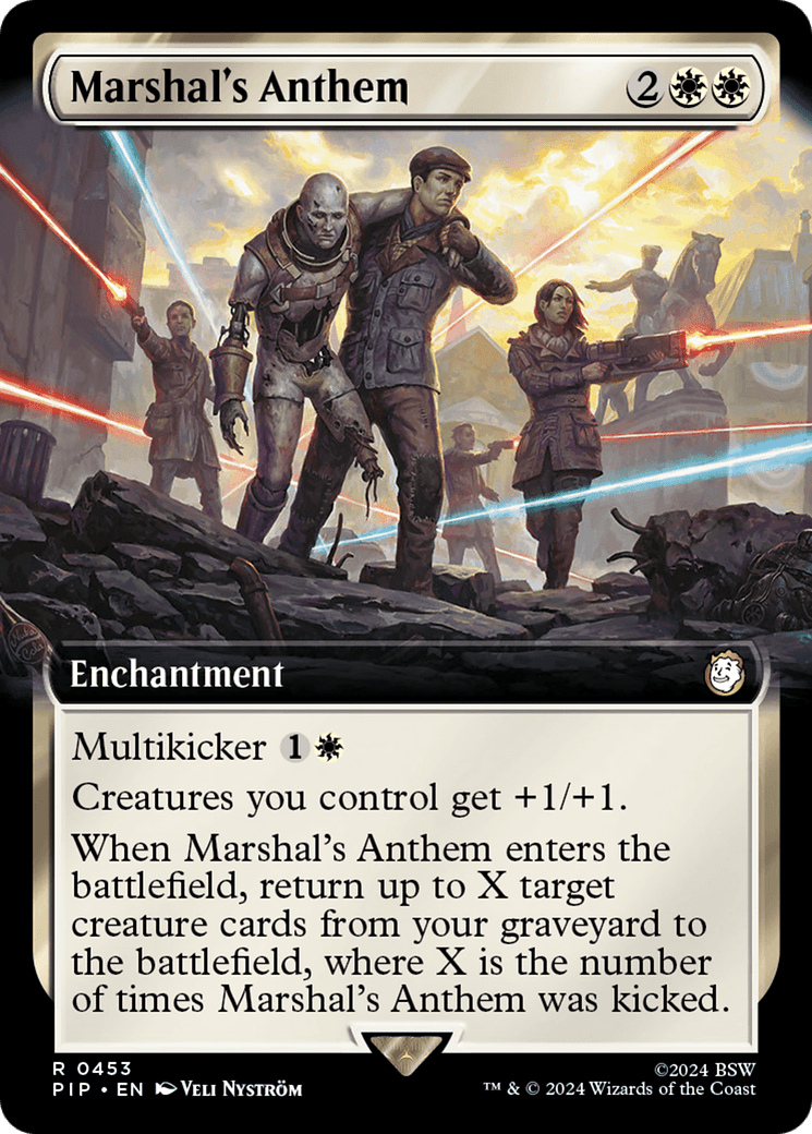 Marshal's Anthem (Extended Art) [Fallout] Foil