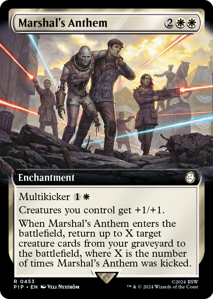 Marshal's Anthem (Extended Art) [Fallout] Foil