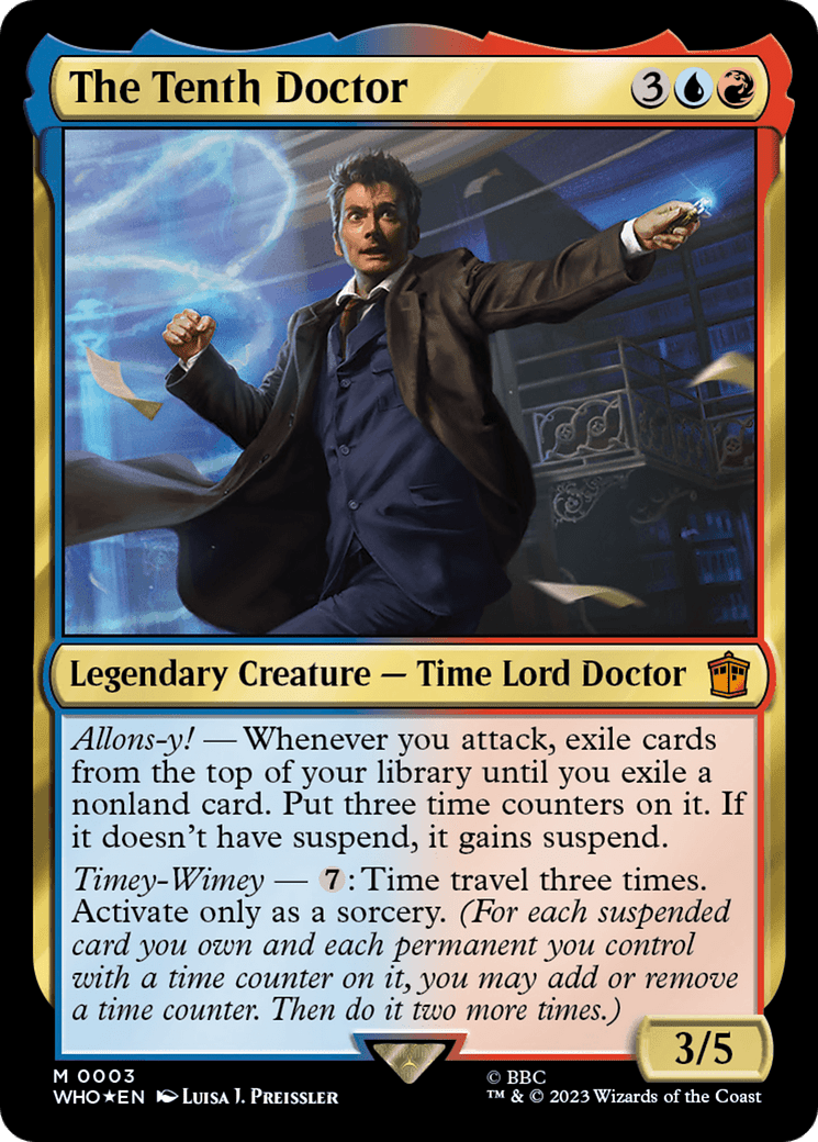 The Tenth Doctor [Doctor Who] Foil