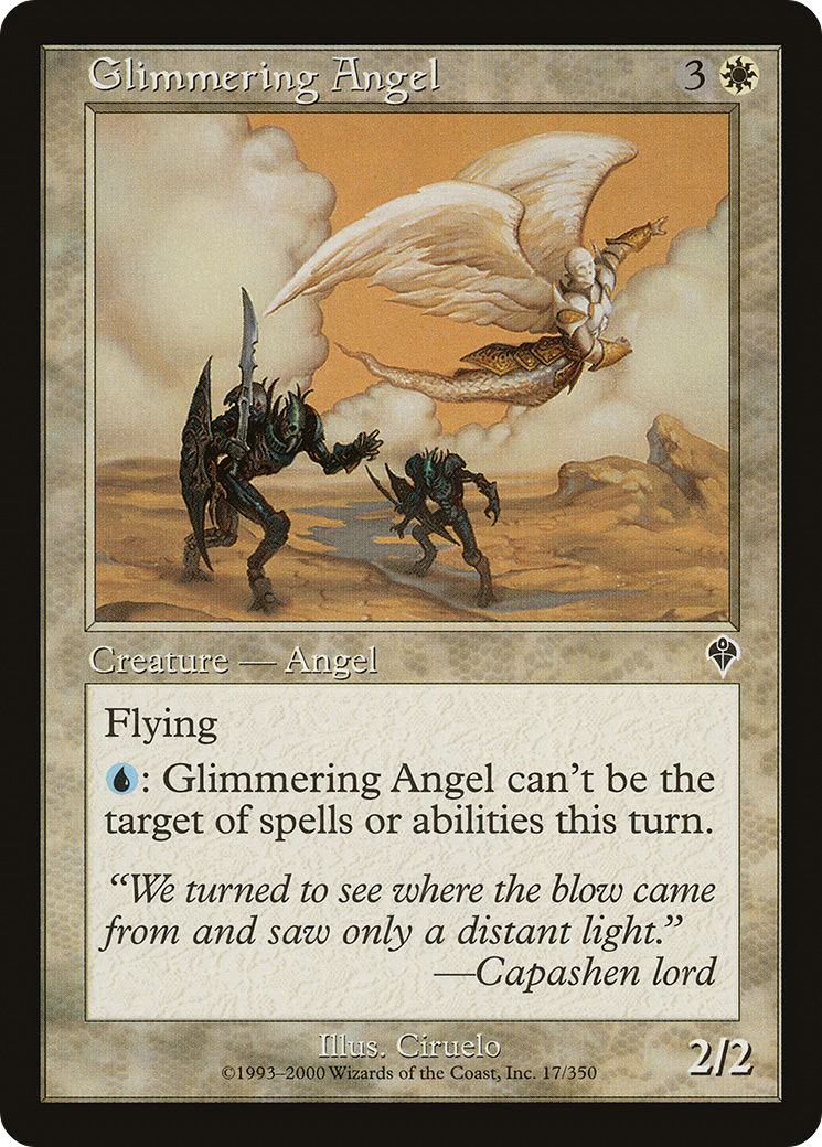Glimmering Angel [Invasion] Foil