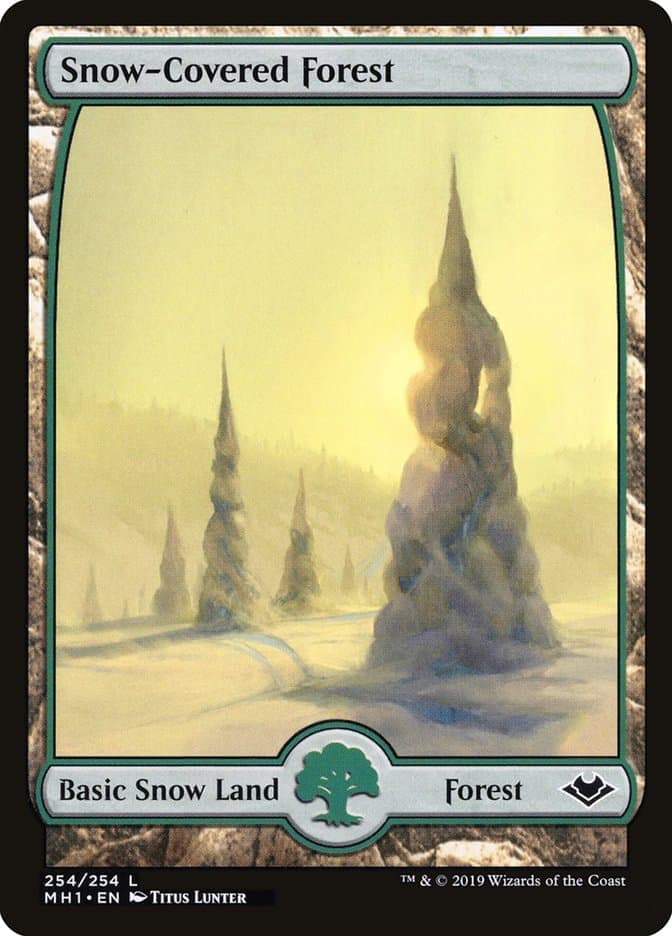 Snow-Covered Forest [Modern Horizons] Foil