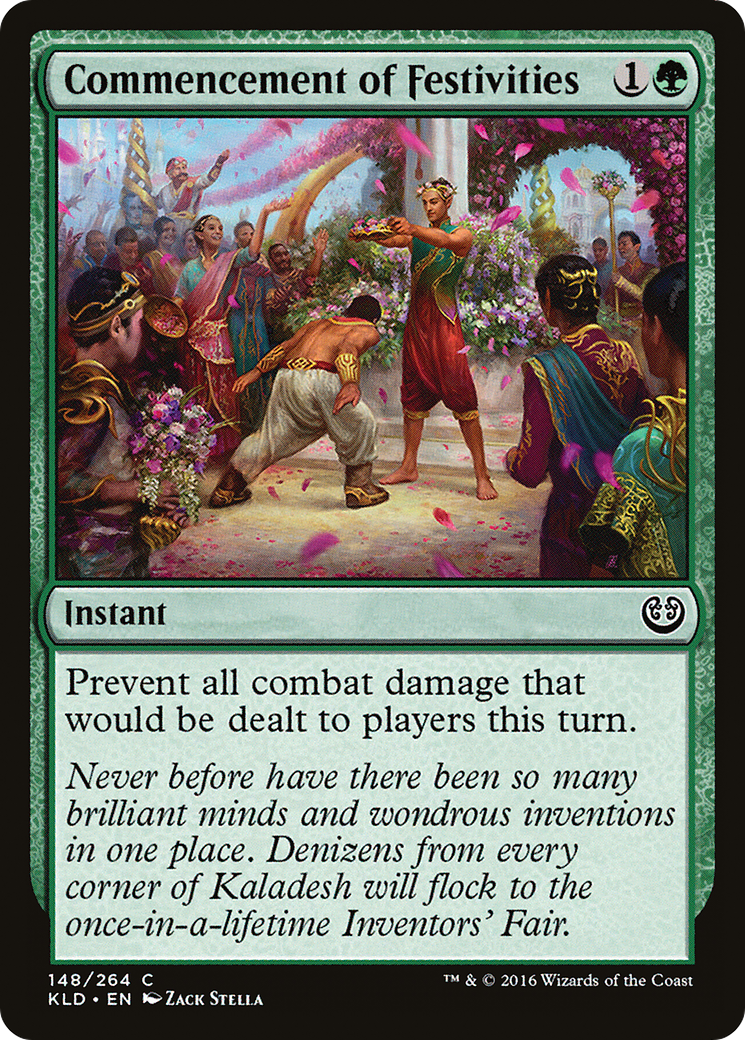 Commencement of Festivities [Kaladesh] Foil