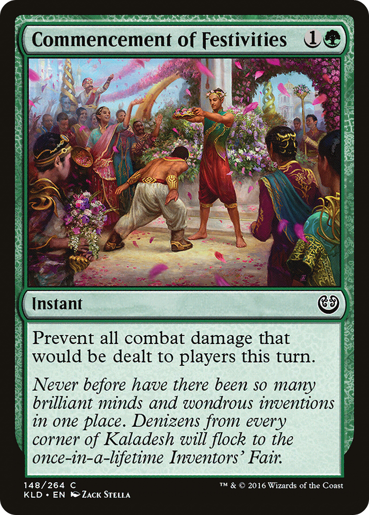 Commencement of Festivities [Kaladesh] Foil