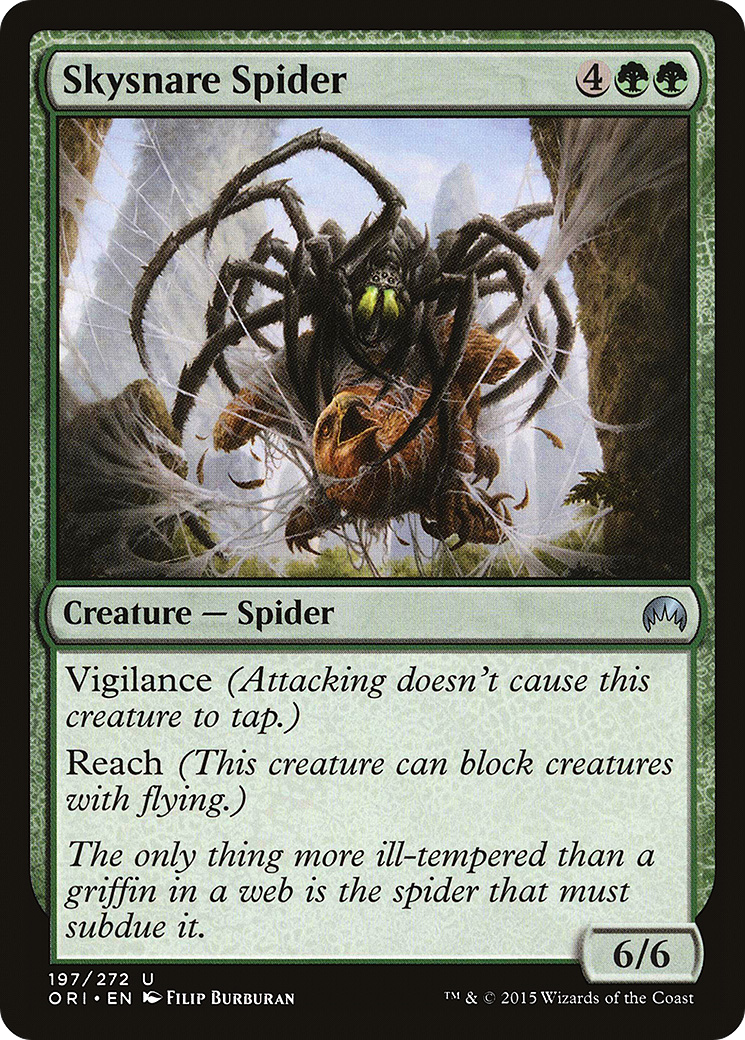 Skysnare Spider [Magic Origins] Foil