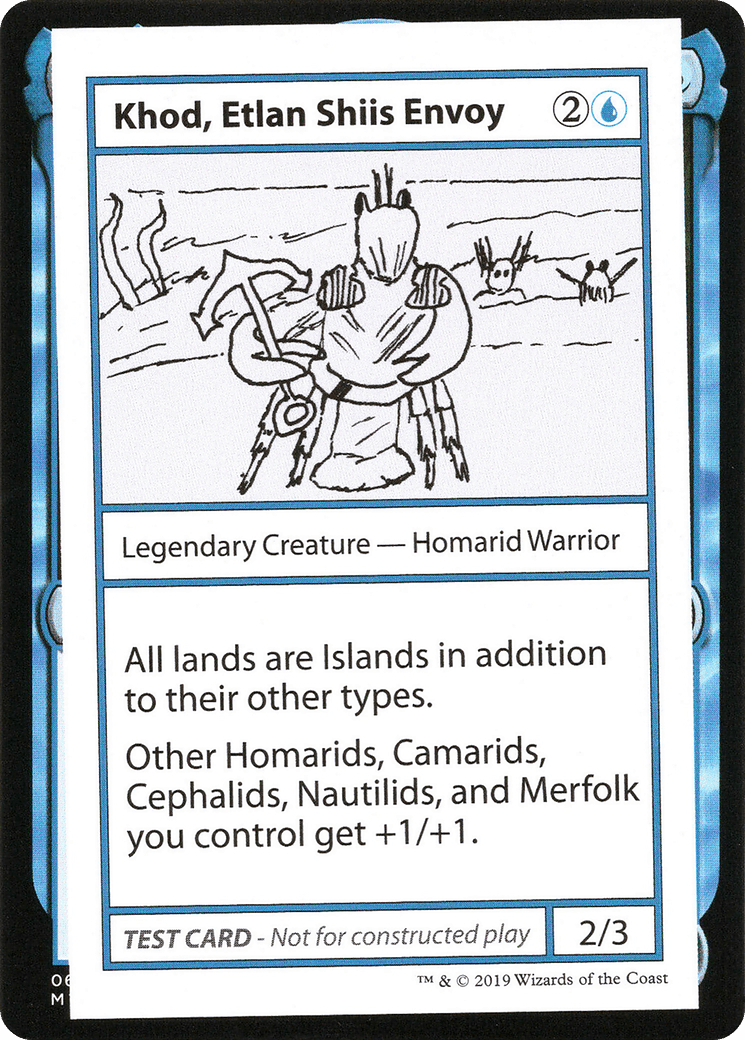 Khod, Etlan Shiis Envoy (2021 Edition) [Mystery Booster Playtest Cards]