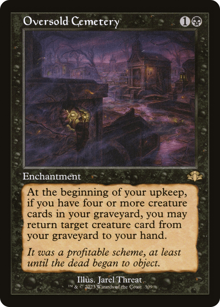 Oversold Cemetery (Retro) [Dominaria Remastered]