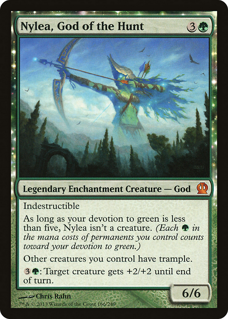Nylea, God of the Hunt [Theros] Foil