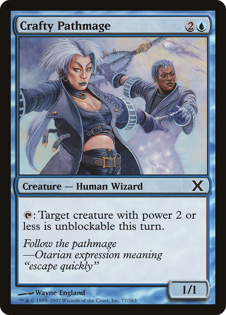 Crafty Pathmage [Tenth Edition] Foil