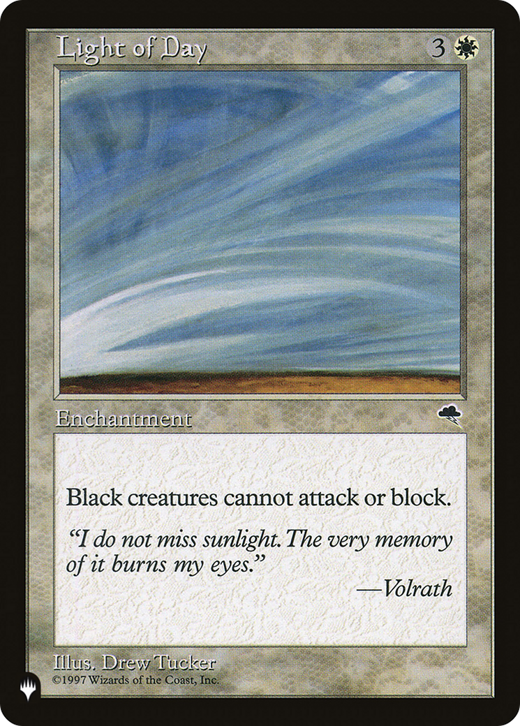 Light of Day |  (TMP-27) [The List]