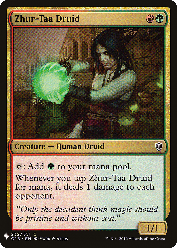 Zhur-Taa Druid |  (C16-232) [The List]