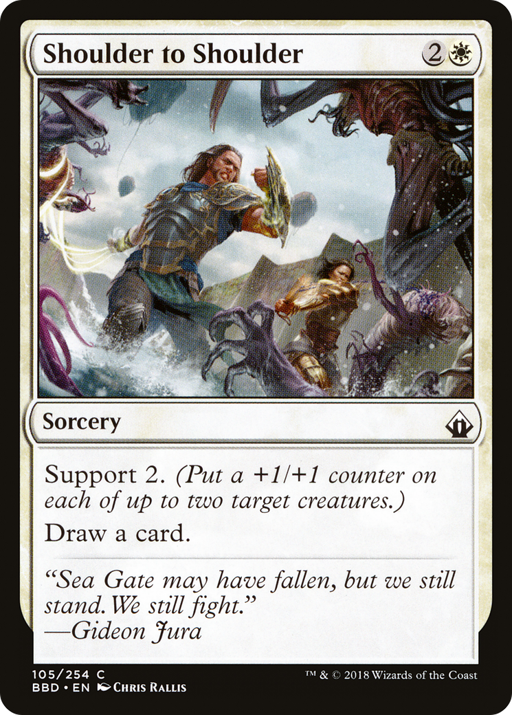 Shoulder to Shoulder [Battlebond] Foil