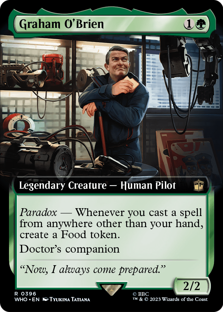 Graham O'Brien (Extended Art) [Doctor Who] Foil