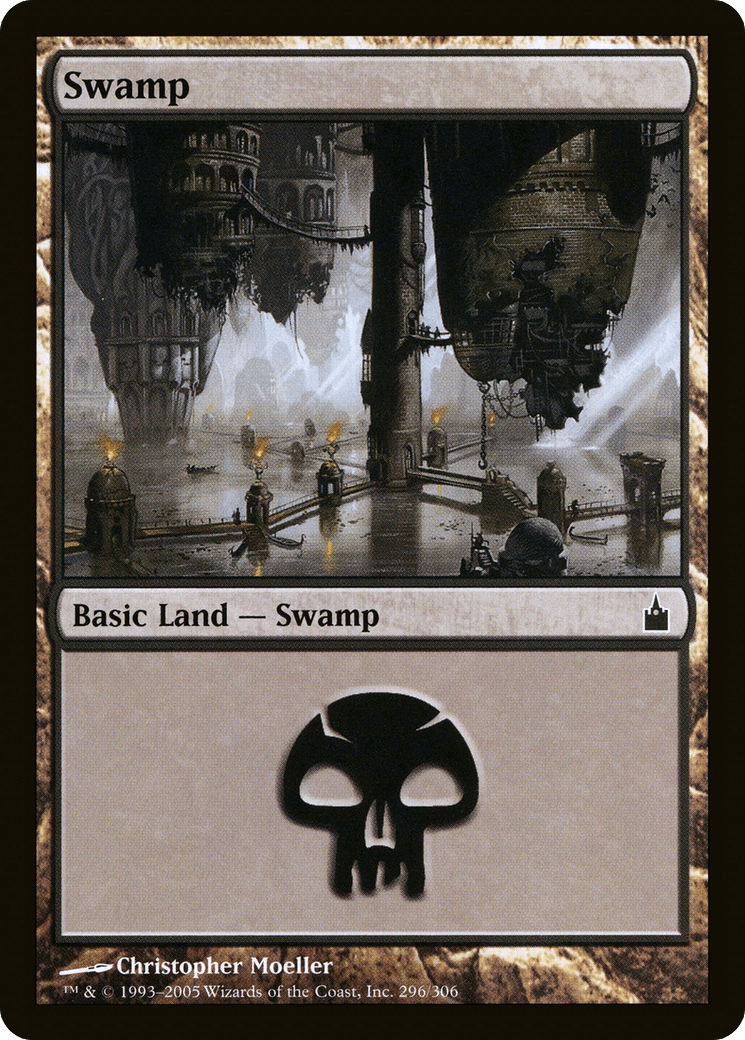 Swamp (296) [Ravnica: City of Guilds] Foil