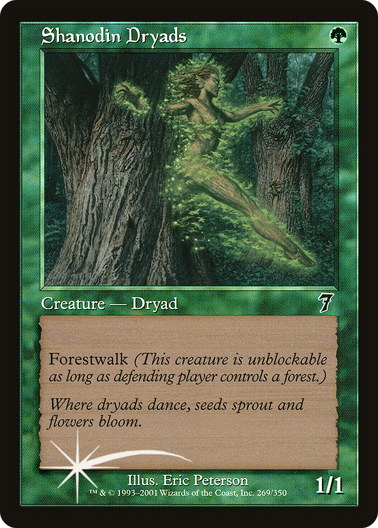 Shanodin Dryads [Seventh Edition] Foil