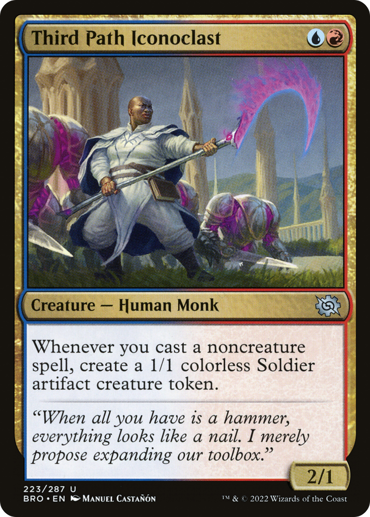 Third Path Iconoclast [The Brothers' War] Foil