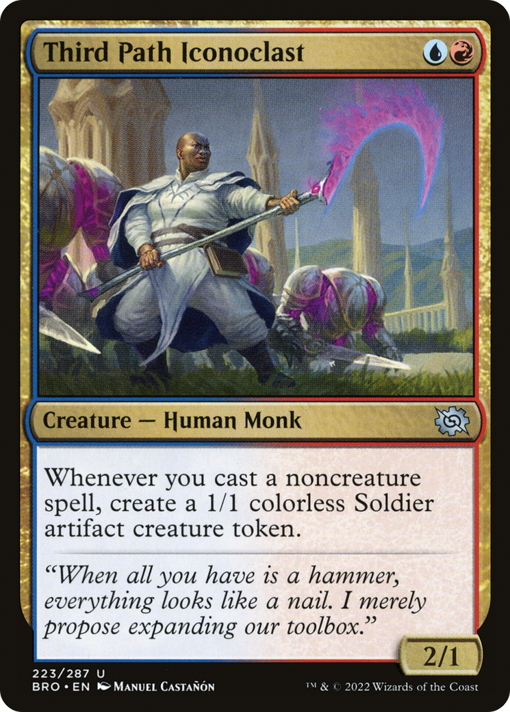 Third Path Iconoclast [The Brothers' War] Foil