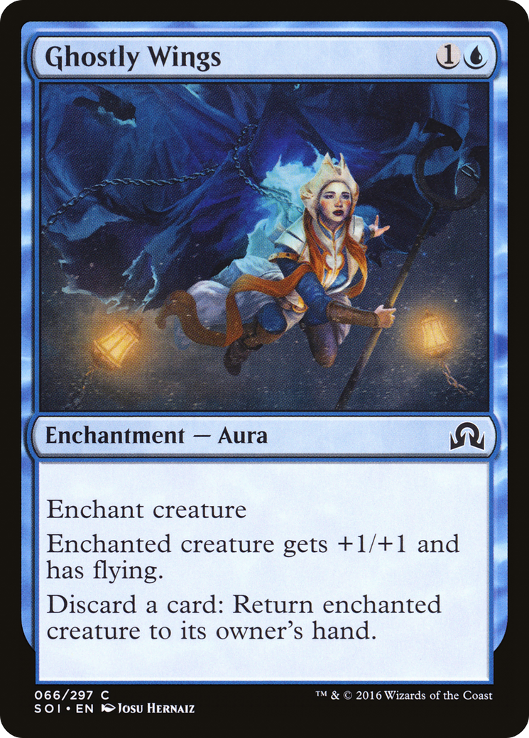 Ghostly Wings [Shadows over Innistrad] Foil