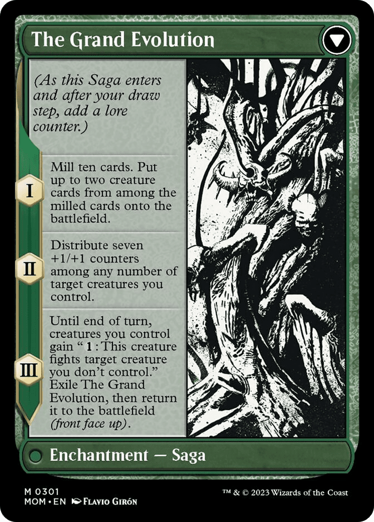 Vorinclex // The Grand Evolution (Showcase Planar Booster Fun) [March of the Machine] Foil