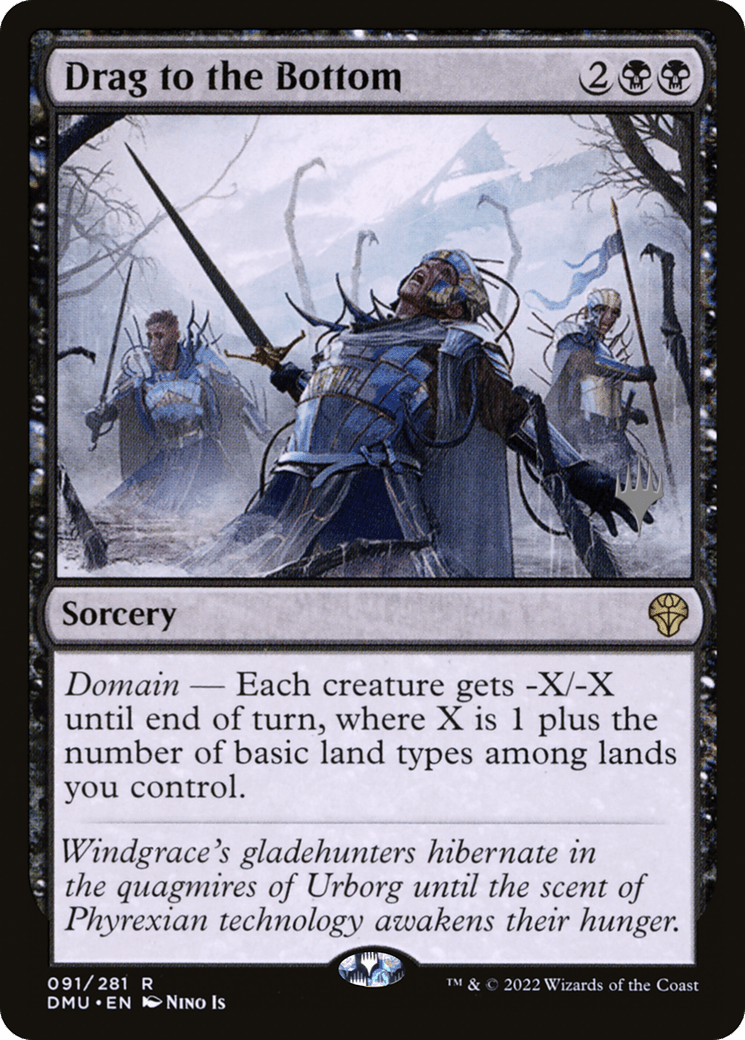 Drag to the Bottom (Promo Pack) [Dominaria United Promos] Foil