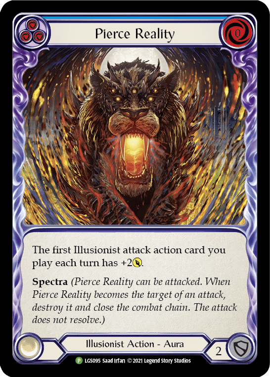 Pierce Reality [LGS095] (Promo)  Cold Foil