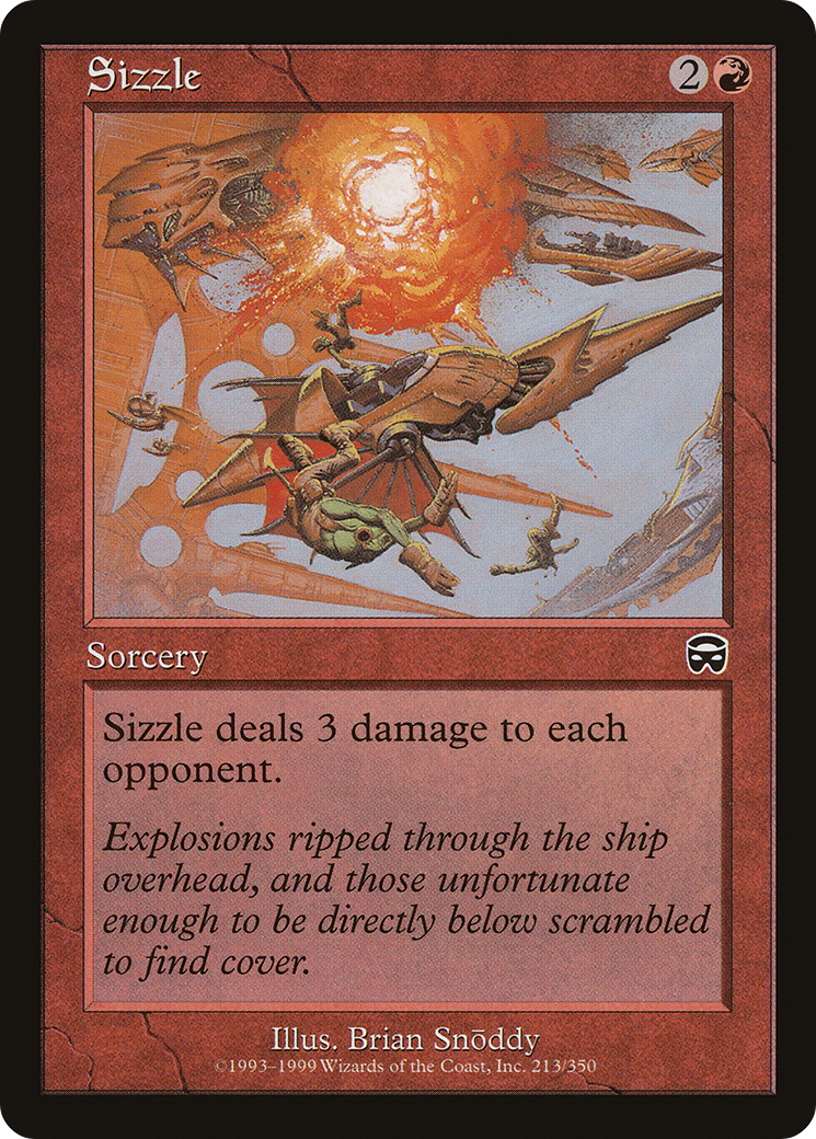 Sizzle [Mercadian Masques] Foil