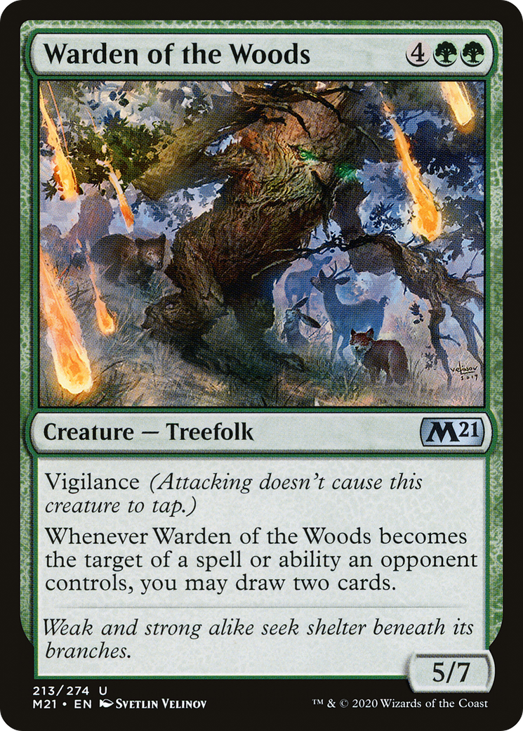 Warden of the Woods [Core Set 2021] Foil