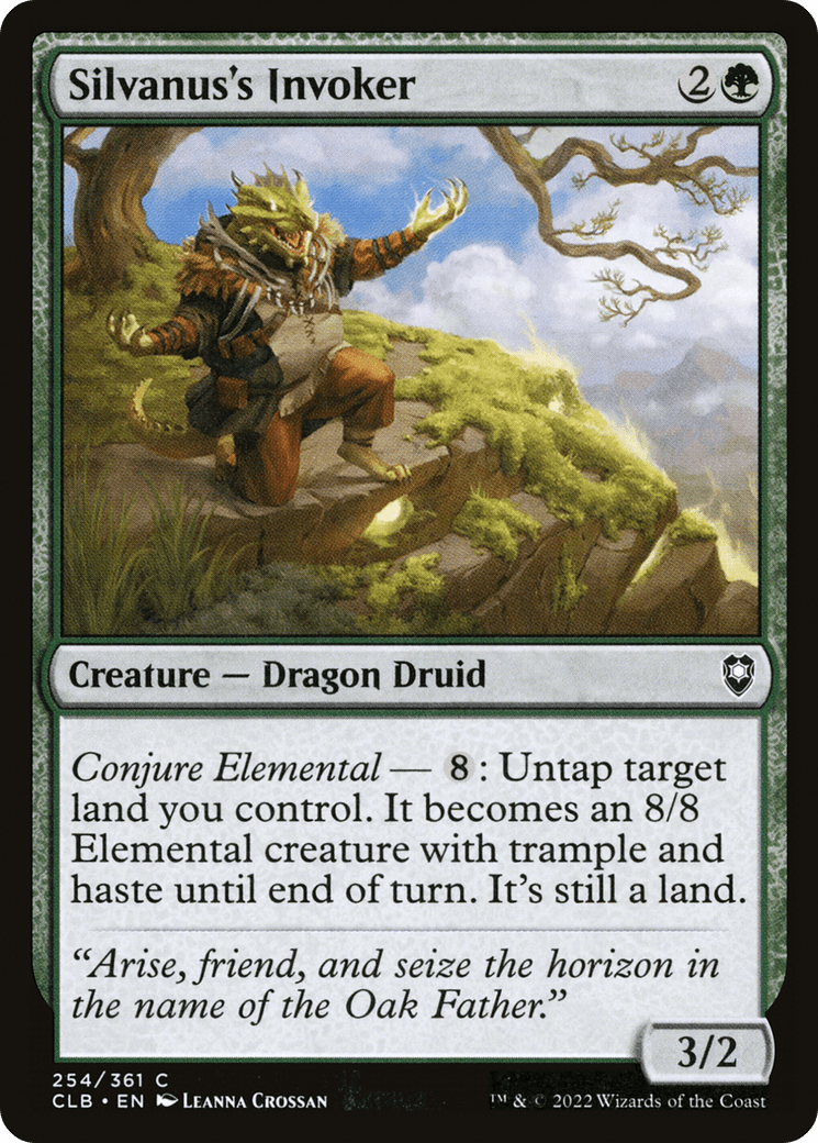Silvanus's Invoker [Commander Legends: Battle for Baldur's Gate] Foil