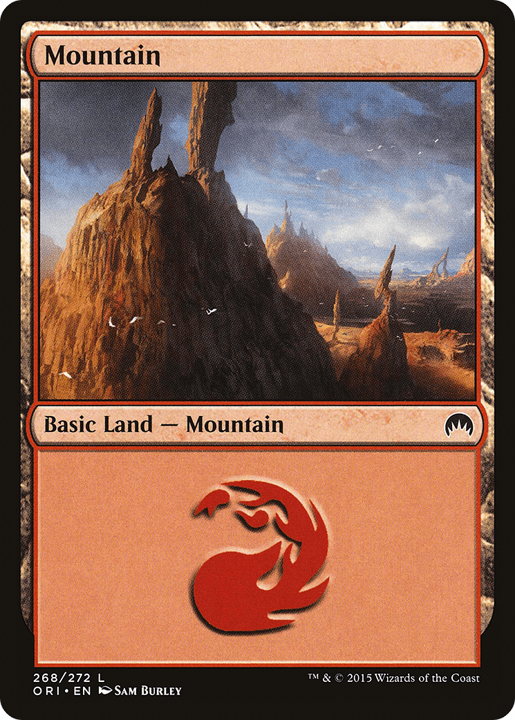 Mountain (268) [Magic Origins] Foil