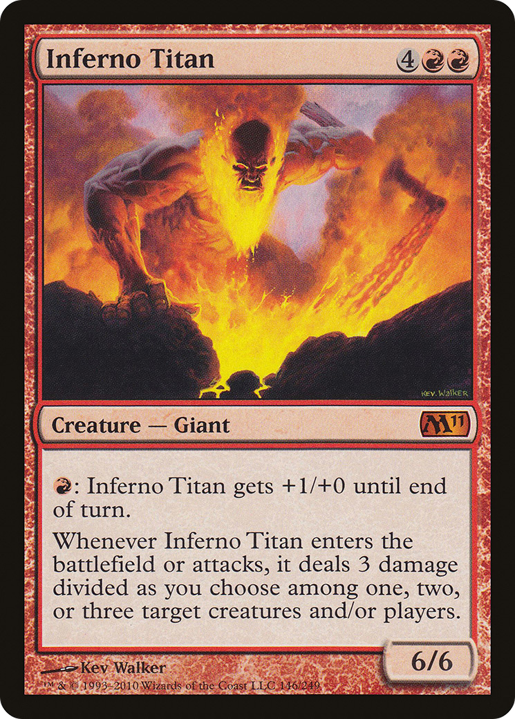 Inferno Titan [Magic 2011] Foil