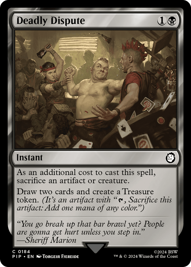 Deadly Dispute [Fallout] Foil