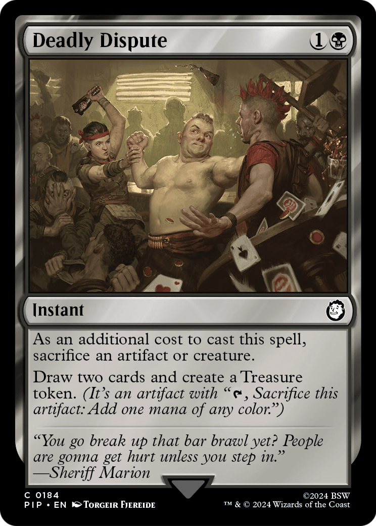 Deadly Dispute [Fallout] Foil