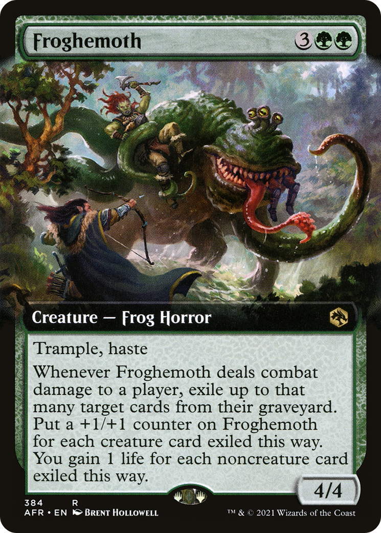 Froghemoth (Extended Art) [Dungeons & Dragons: Adventures in the Forgotten Realms] Foil