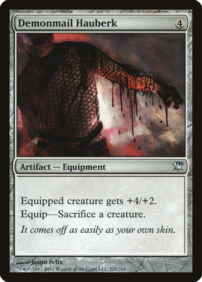 Demonmail Hauberk 221/264 (Innistrad)  - Foil