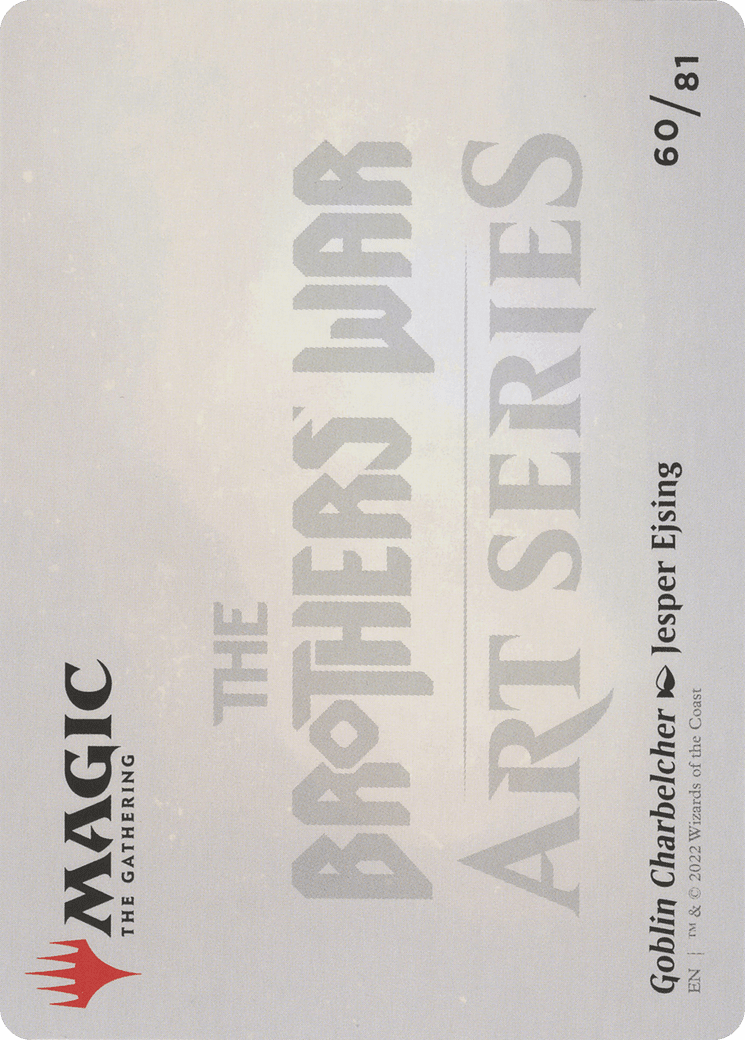 Goblin Charbelcher // Goblin Charbelcher (ABRO-060) - The Brothers' War Art Series (Borderless)