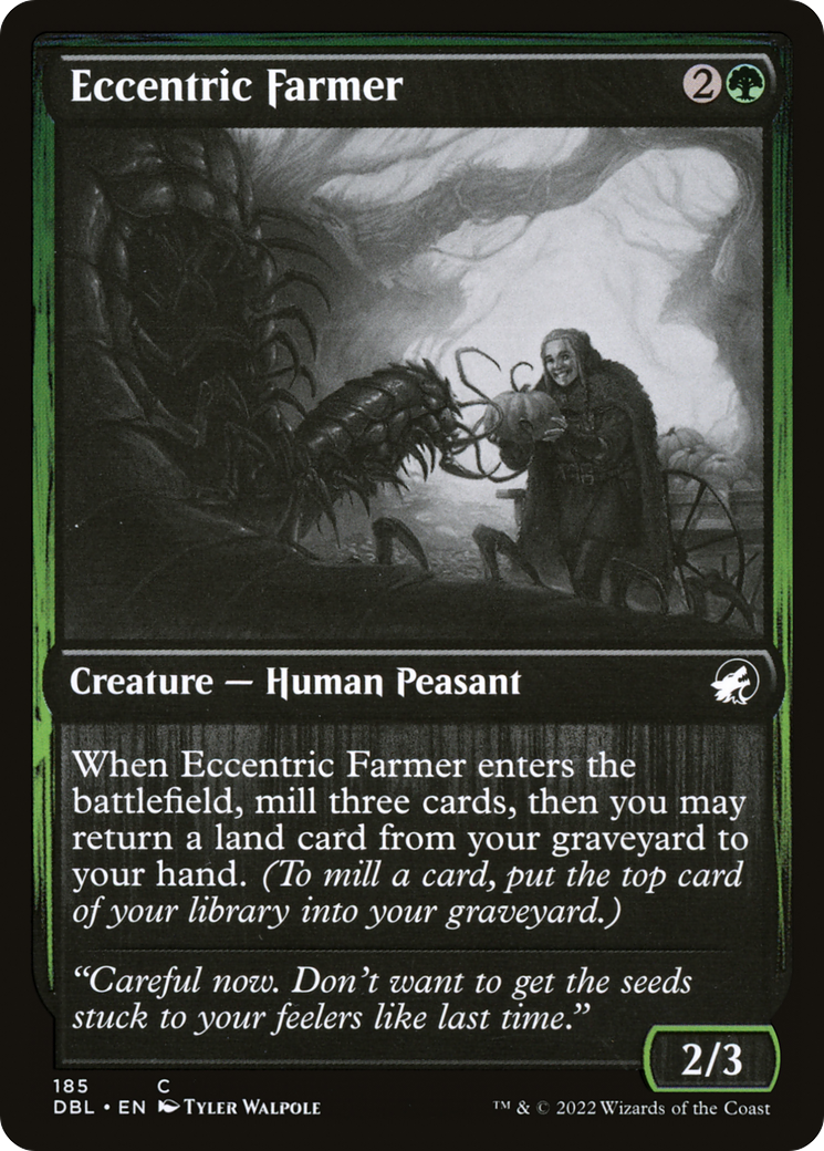 Eccentric Farmer [Innistrad: Double Feature] Foil