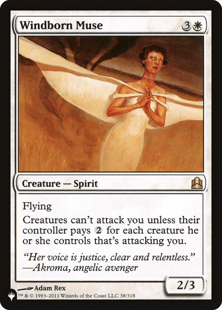 Windborn Muse |  (CMD-38) [The List]