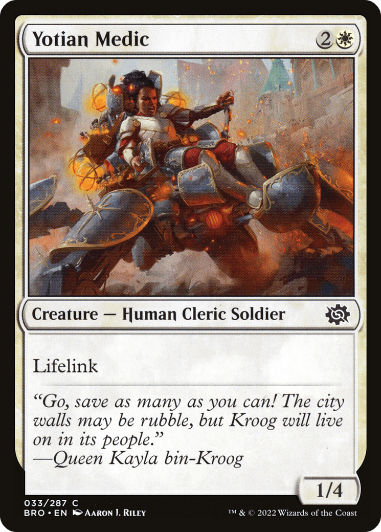 Yotian Medic [The Brothers' War] Foil