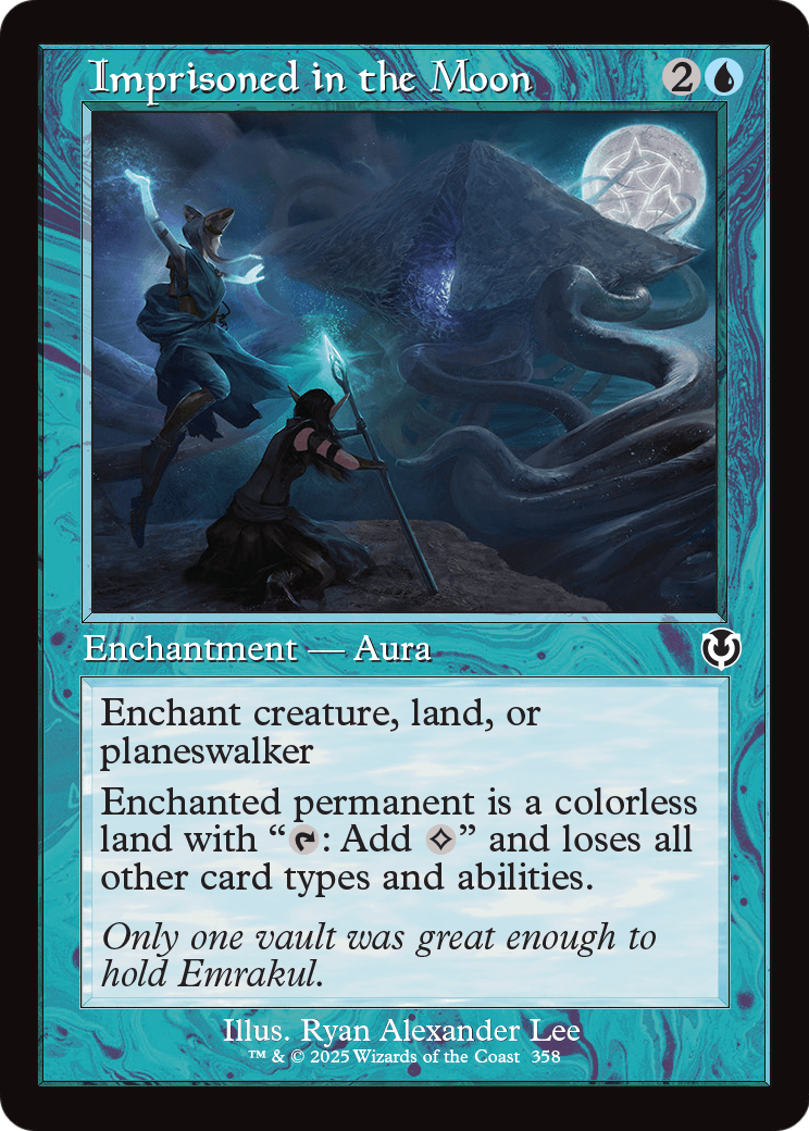 Imprisoned in the Moon (Retro Frame) (-358) [Innistrad Remastered]