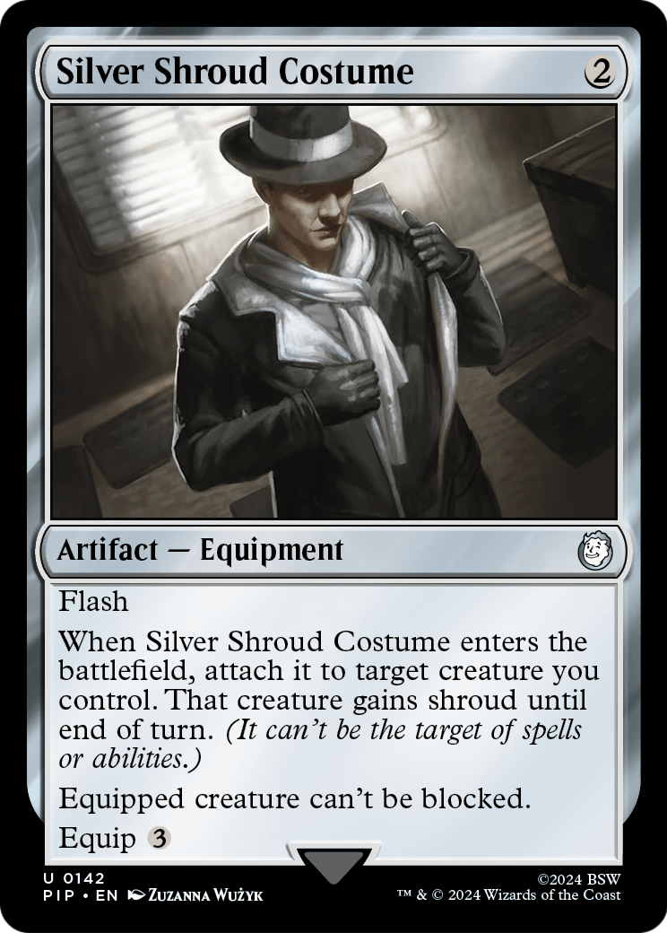 Silver Shroud Costume [Fallout] Foil