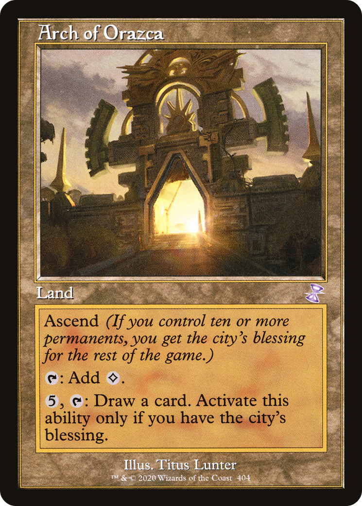 Arch of Orazca (Timeshifted) [Time Spiral Remastered] Foil