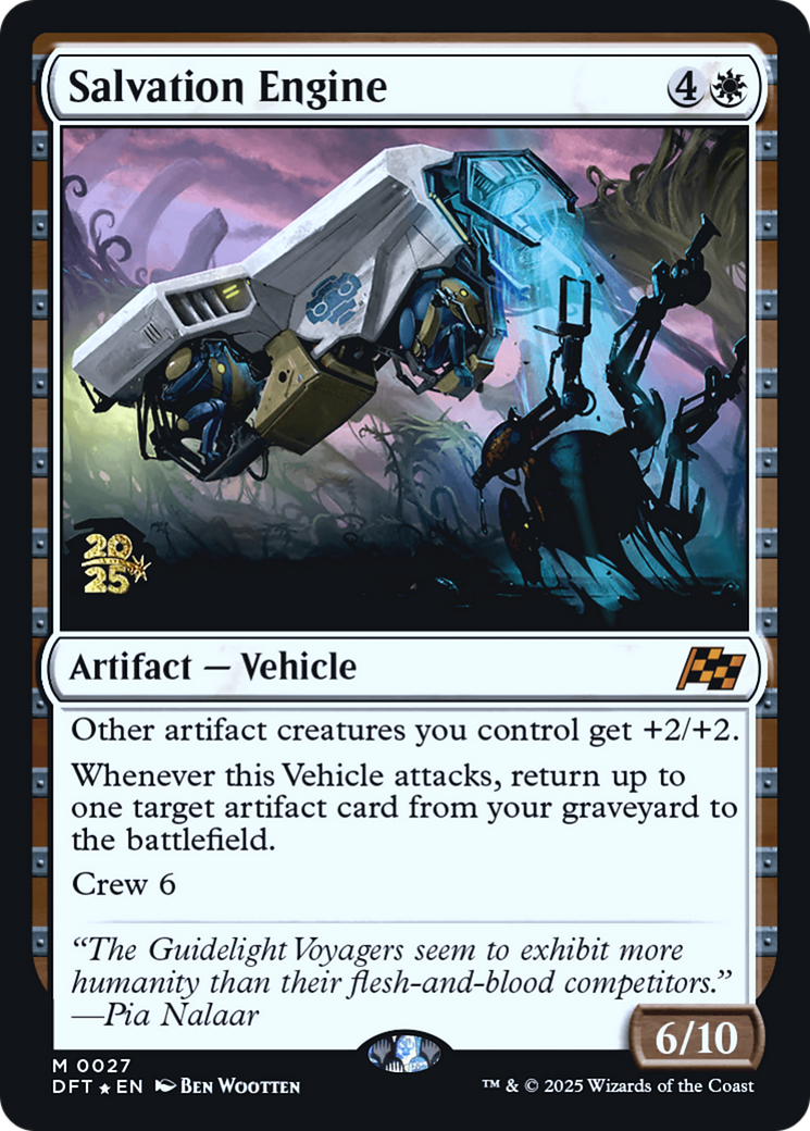 Salvation Engine (-027) [Prerelease Cards]  Foil