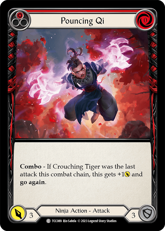Pouncing Qi (Red) [TCC089] (Round the Table: TCC x LSS)