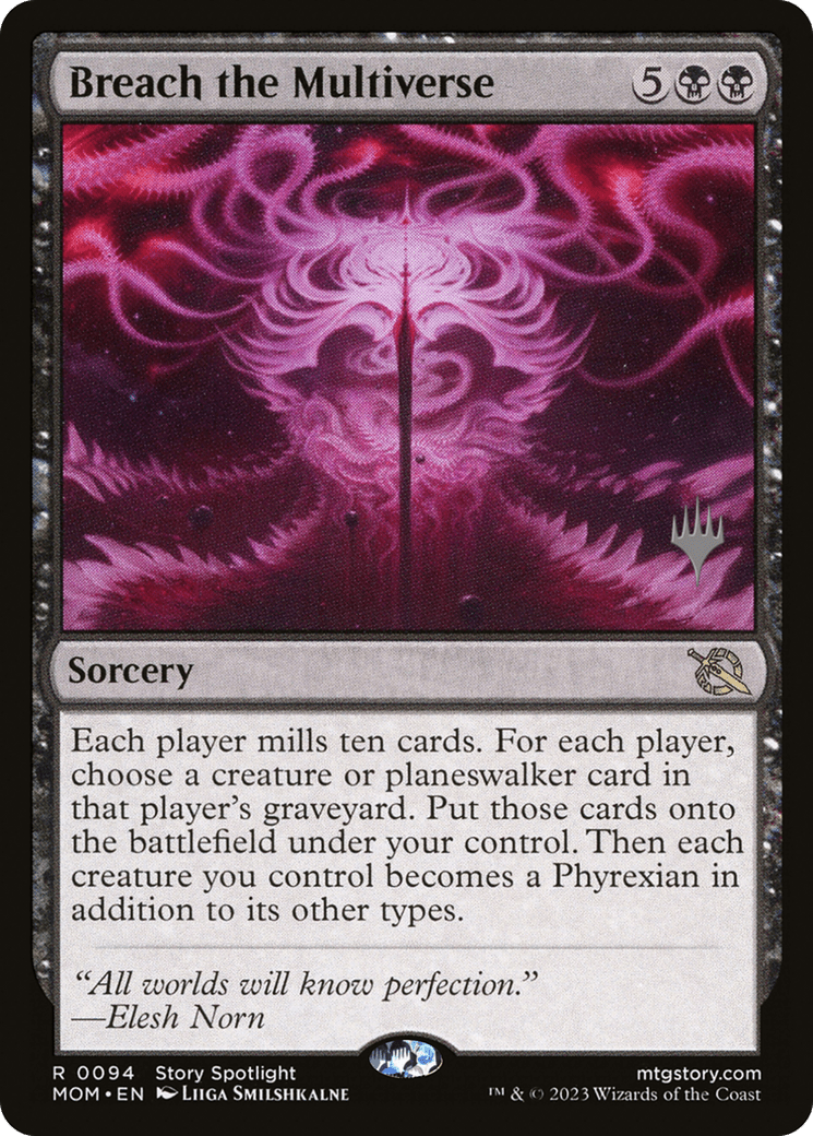 Breach the Multiverse (Promo Pack) [March of the Machine Promos] Foil