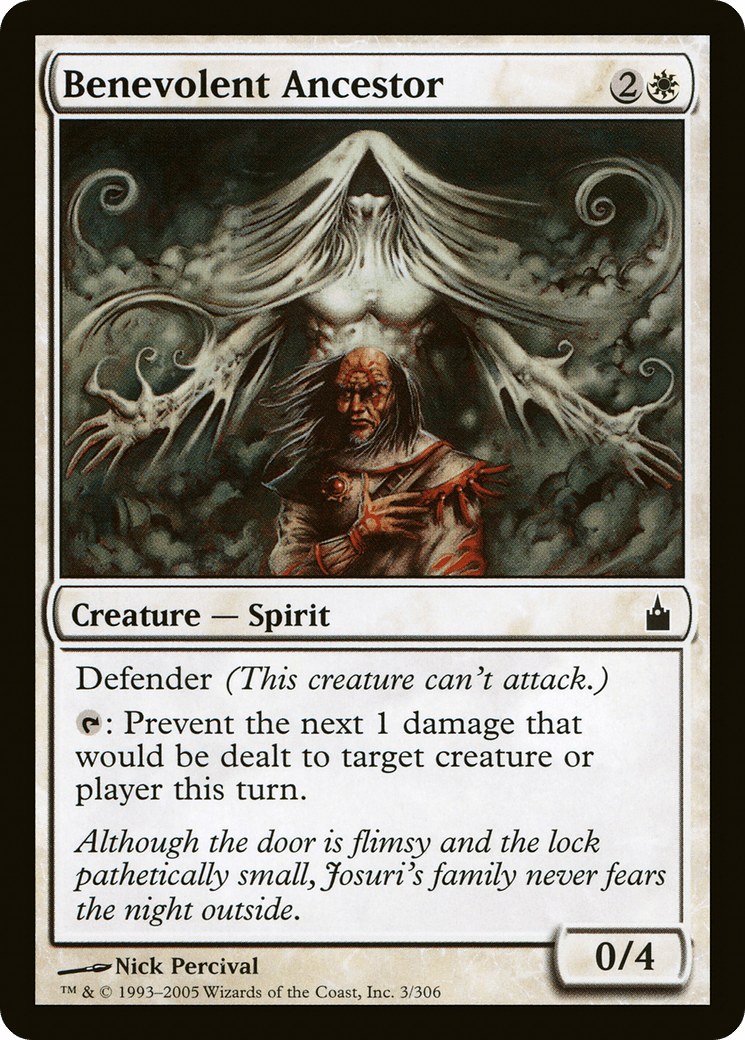 Benevolent Ancestor [Ravnica: City of Guilds] Foil