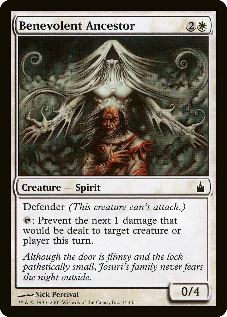 Benevolent Ancestor [Ravnica: City of Guilds] Foil