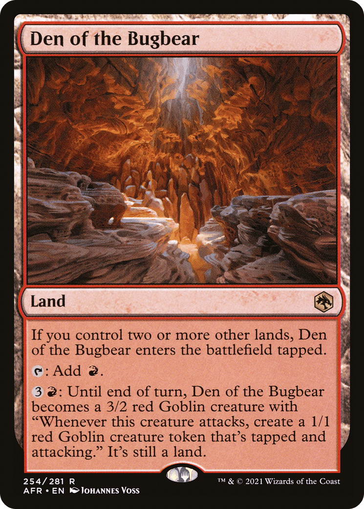 Den of the Bugbear [Dungeons & Dragons: Adventures in the Forgotten Realms] Foil